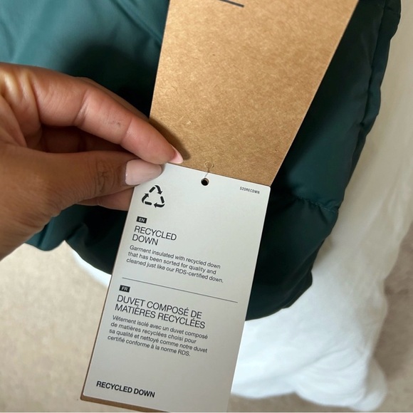 The North Face Women's Deep Teal Puffer Coat - Picture 5 of 8